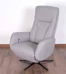 880,- JIVE Stillig og moderne recliner i stoff dess. 342/03.