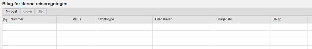 Hvis du har flere vedlegg, gjentar du prosessen til du har fått lastet opp alle vedlegg. Gå deretter videre til «registrer utgiftsbilag».