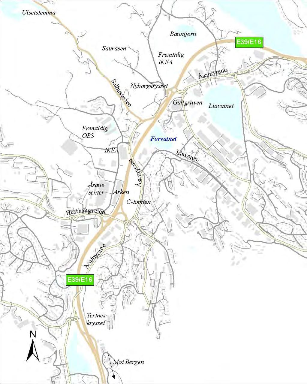 E39 - Åsane - Silingsrapport - forprosjekt