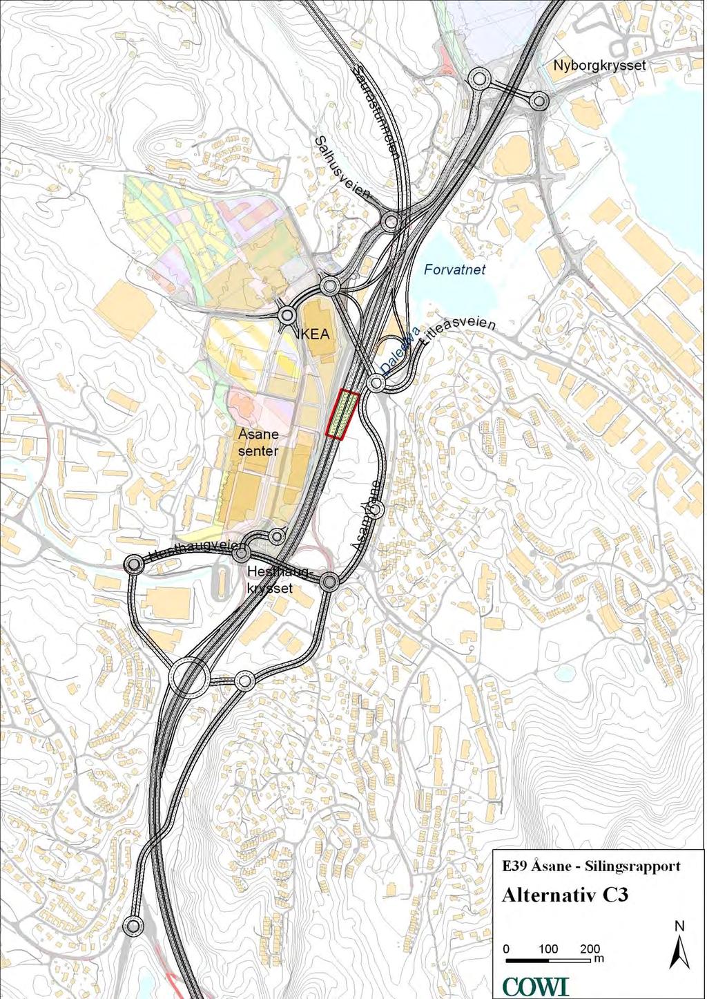 E39 - Åsane - Silingsrapport - forprosjekt