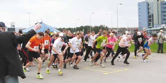 12 11. mai 2012 sport 12. Viimsi Jooks 5. mail lippasid kõik Viimsi jooksul osalejad Viimsi Kooli ümbruses võidu vihmapilvedega ja võtsid looduselt võidu.