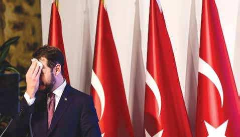 وزير المالية صهر اوردغان يعجز عن االجابة على اسئلة الصحفيين حتديات كبرى أمام السياسة اخلارجية التركيـ ــة يضم جز را متنازعا عليها.