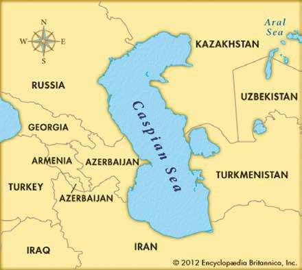 منع تواجد أية قوات أجنبية خاصة من الناتو اتفاقيـة المركـز القانونـى الخاص لبحـر قزوي ــن عقد زعماء دول بحر قزوين الخمســة روسيا وإيران وكازاخســتان وتركمانستان وأذربيجان يوم 12 أغسطس 2018 فى أكتاو