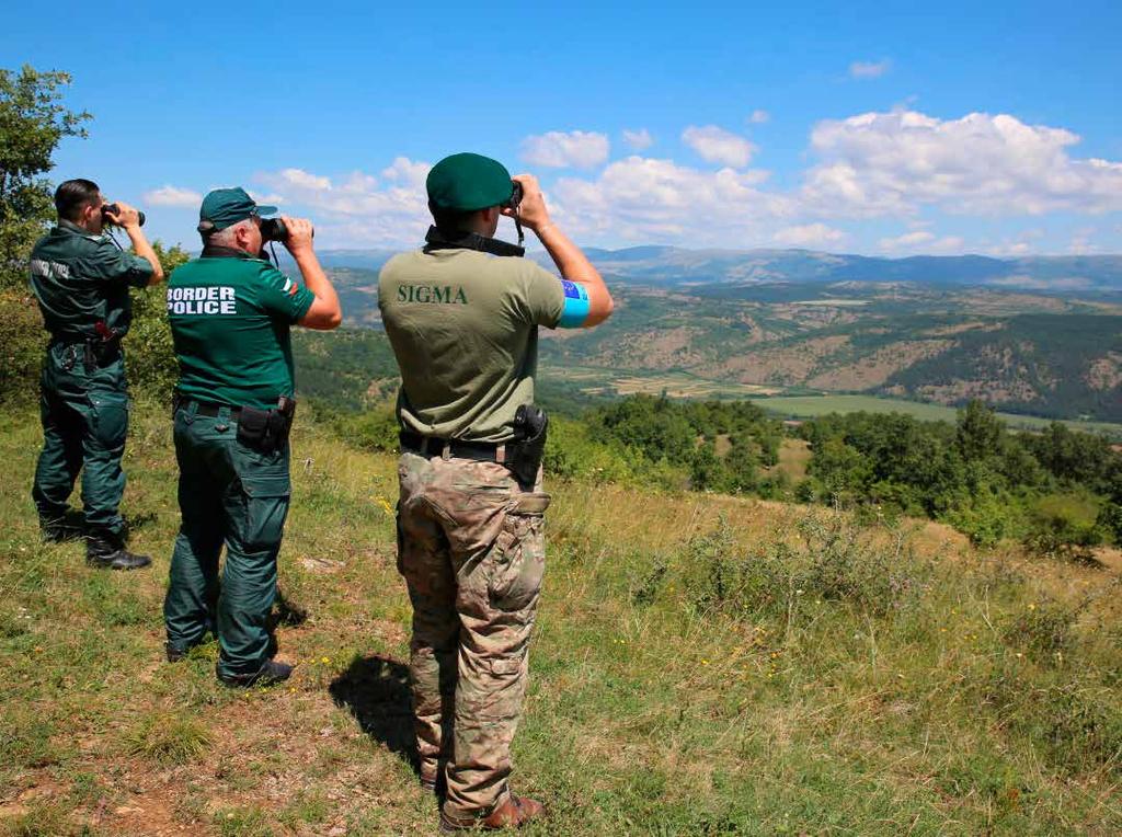 16 / HVA ER SCHENGENSAMARBEIDET? Frontex-operasjon ved Bulgarias landegrense 2016. reglene transparens.