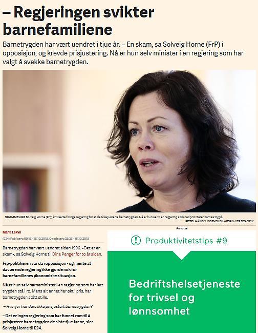 Kjemp for høyere barnetrygd!