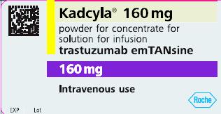 Trastuzumabemtansin (Kadcyla) Forkort ikke noen av navnene Kadcyla (trastuzumab e)