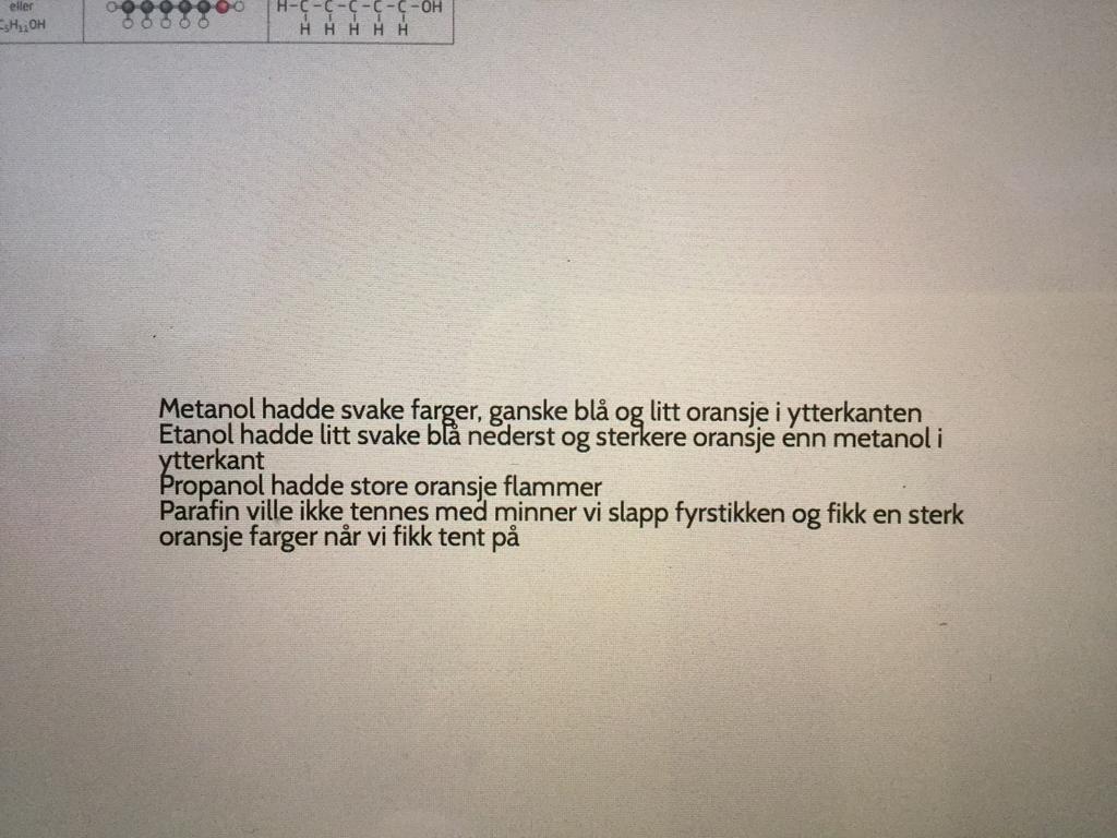 Etandiol (glykol)og propantriol (glyserol/glyserin) Disse er to alkoholer