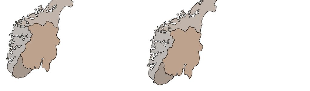 Geografisk fordeling av utlånsporteføljen 0 % 2 %