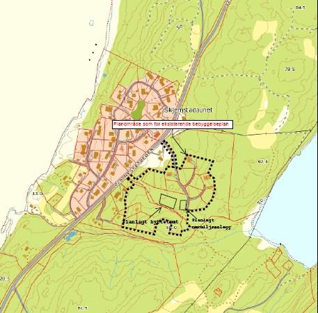 Reguleringsplan - Planbeskrivelse Skjemstadaunet hyttefelt i Inderøy kommune Reguleringsendring Utarbeidet og vedtatt: Juni 2006 Revidert: August 2011 Plan ID: Solvang og