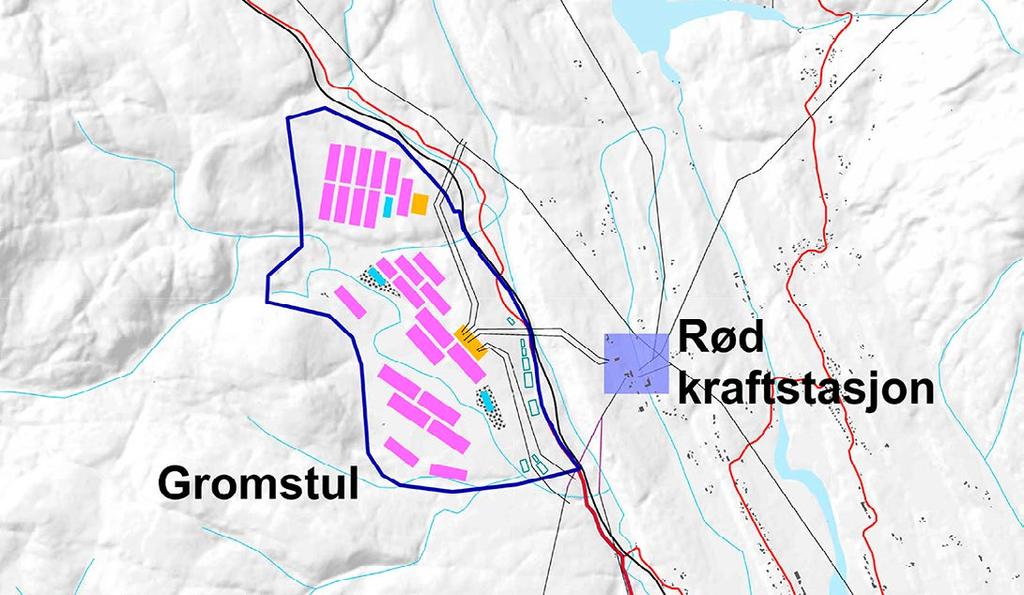 Gromstul Et 3000 dekar stort område omtrent 10 km nordøst for Skien sentrum, utvikles i disse dager for å tilrettelegge for etablering av storskala datasentre.