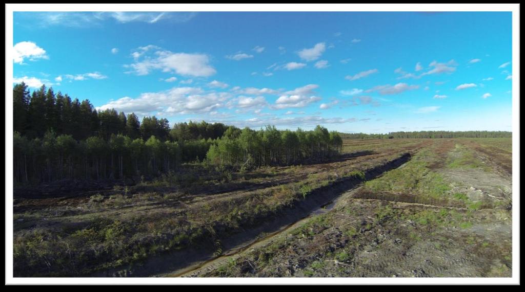 Jødahlsmåsan/Flakstadmåsan på Øvre Romerike graves ut for torven. Totalt skal det tas ut rundt 300.000 m3 torv fra myra. (Foto: Stein Vegar Leidal) 5.