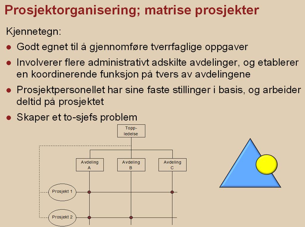 Løsningsforslag oppgavesett 14 OPPGAVE 1 a) Ekstern organisering