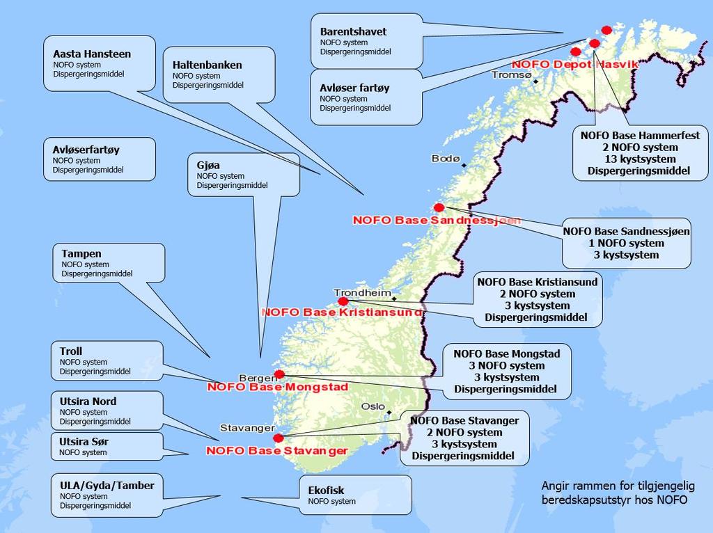 Tabell 3-6 Andel av tiden hvor bølgeforholdene tillater operasjon, gitt bølgeforhold ved lokasjon 7324/3-1 Intrepid Eagle (Stasjon 25) Vinter Vår Sommer Høst NOFO-system (Hs < 4 m) 77 % 91 % 99 % 89