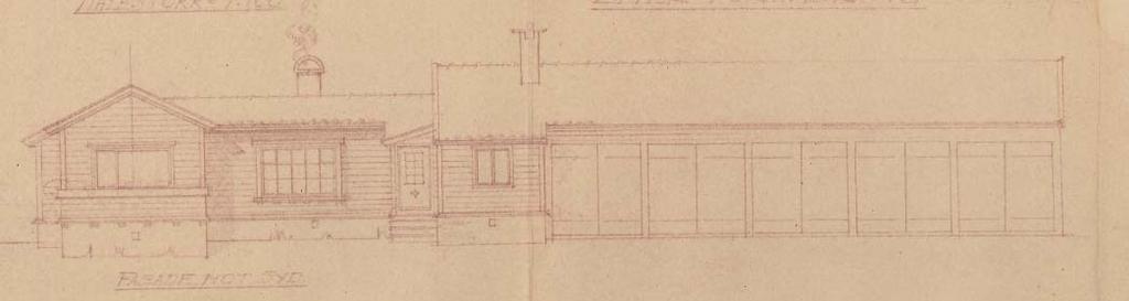 I februar 1950 ble det gitt tillatelse til forandring på eiendommen.