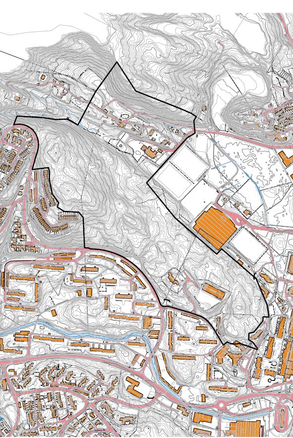 1.2 Formål, omfang, plangrep m.m. Formålet med planarbeidet er å legge til rette for bolig, idrett, infrastruktur, grøntstruktur. Bestillingen angir bare arealformål og ikke størrelser på formålene.