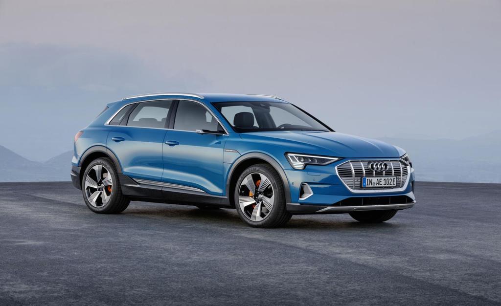 Prislister Audi e-tron 55 lanseringsmodeller