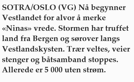 Navngitte stormer