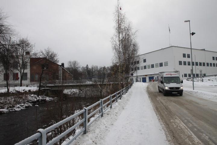 Mustad næringspark sett fra bro/niels Ødegards gate (Sweco Norge AS, 2016)