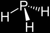 Mathallen - mistanke om fosfin Fosfin (phosphine) = Hydrogenfosfid (PH 3 ) En svært giftig gass Kan drepe i små konsentrasjoner Luktfri (i ren form), fargeløs og brannfarlig Kontakt med gassen kan