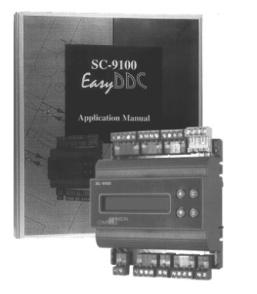 657 DIS60 GSM-modem KIT090-005C SC-9100 Easy DDC Regulator med LCD display, 85 faste konfigurasjoner. N2-Bus Best. nr D.I A.I D.U A.U Elektr.