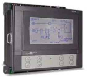 DX-9200, utvidet DDC-regulator m. display, fri konfigurasjon. Utvides via XT-bus. LonWorks Best. nr D.I A.I D.U A.U Elektr.