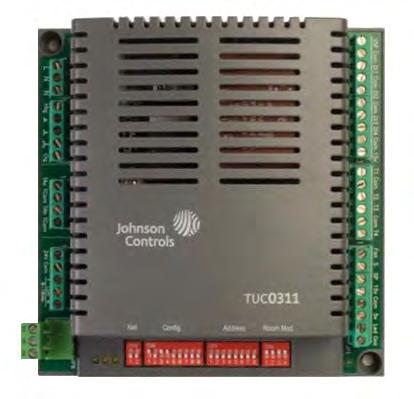 ..128 F 24Vac Modulerende 2 x 0-10VDC Termostat med 1varme / 1 kjøle, BACnet MS/TP 320 4.713 TEC.. kan også leveres med Lon kommunikasjon.