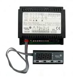 DIGITALE DISPLAY-TERMOSTATER ER-serien, Display termostater med N2 open / Modbus kommunikasjon Best. nr Innganger Utganger Mont.