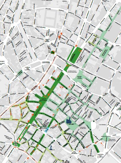 Brussel bilfritt område under utprøving