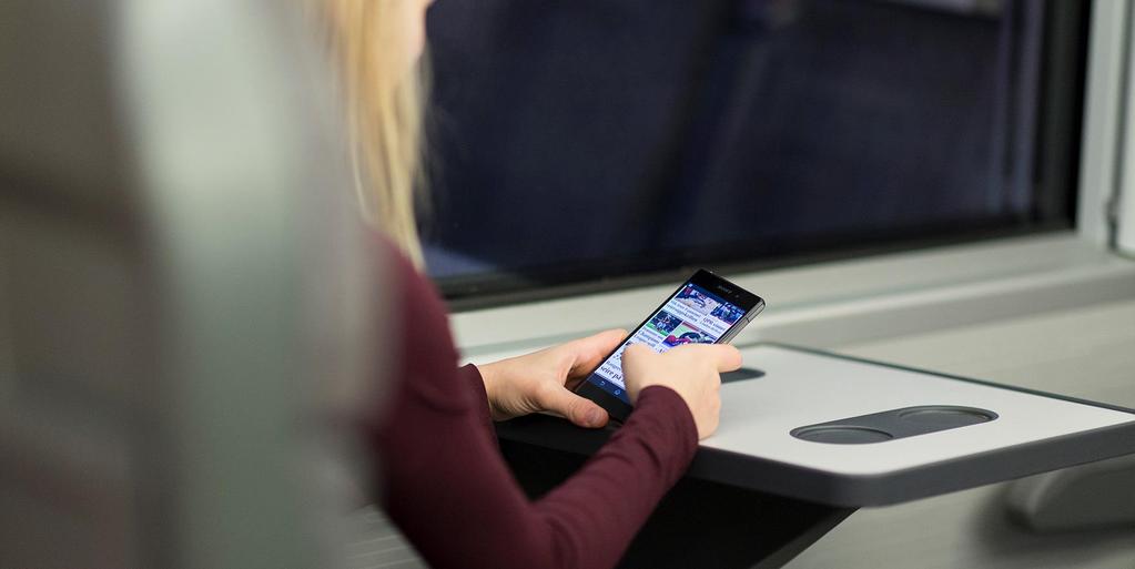 God mobildekning gjør tiden på toget mer verdifull