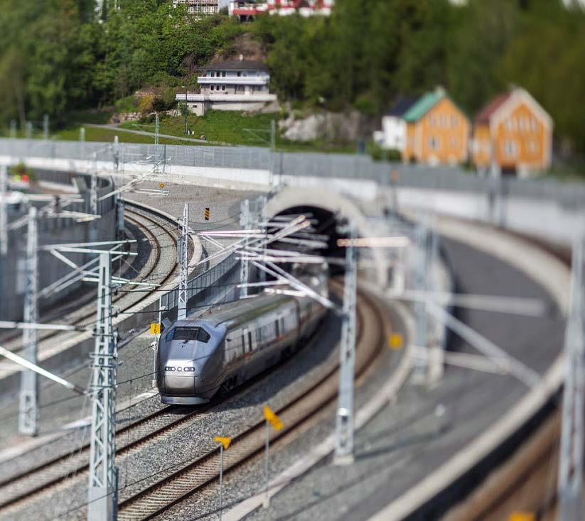 Jernbanen er sentral i fremtidens transportsystem Rask
