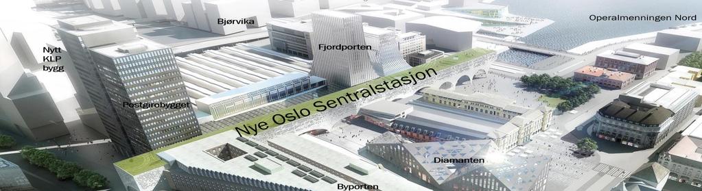 Tiltak: Oslo S Prosjektark Oslopakke 3 Tiltakshaver: Bane NOR Beskrivelse: Oslo S er Norges største og viktigste kollektivknutepunkt og det forventes en sterk vekst i passasjertrafikken.