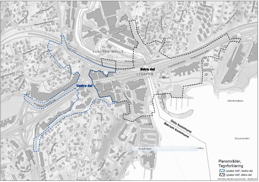 Tiltak: Lysaker kollektivknutepunkt Beskrivelse: Prosjektark Oslopakke 3 Tiltakshaver: SVRØ På Lysaker kollektivknutepunkt er det i dag kort avstand mellom togstasjonen og busstopp for vestgående