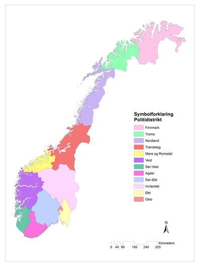 Innlandet politidistrikt Omfatter fylkene Hedmark og Oppland unntatt Jevnaker kommune 386.793 innbyggere (2.kv.