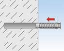 121 Nylonplugg SX 4-siders ekspansjon - for maksimal belastningsevne i massive byggematerialer.