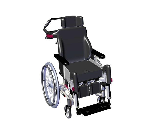 1. INNLEDNING Netti Dynamic S er en komfortrullestol med dynamisk sitte-system for barn produsert for både innendørs og utendørs bruk. Den er testet i henhold til DIN EN 12183:2014.