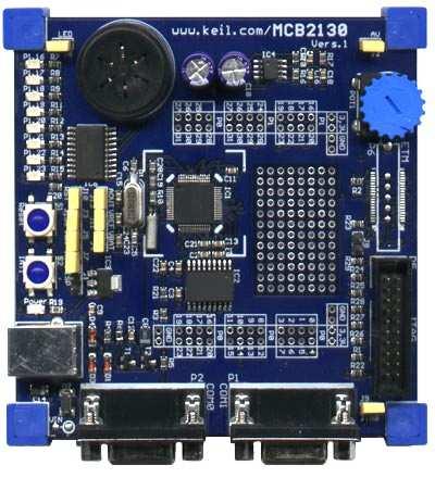 .2.2. Razvojna ploča MCB 2130 Razvojna ploča sadrži procesor (CPU), memoriju i periferije, i mogucnost da se pune i debagiraju programi. Razvojna ploča je u suštini standard za softverske inženjere.