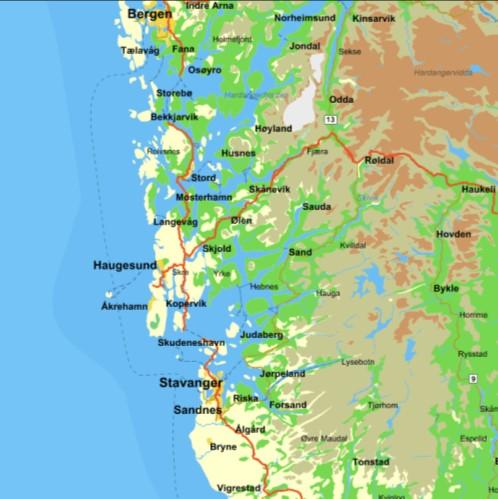 P.nr: 1152 Miljøovervåking AF Miljøbase Vats 2017 Figur 1 Oversiktskart med området markert med firkant (venstre kart) og anlegget markert med pil (høyre kart). Kartkilde: Gulesider.no. 1.2 Utslipp til sjø 1.