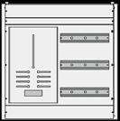 QUADRITALIA VEGGSKAP B=600 H=1000 D=300 NETTO CV053488 IP65 126 MOD QUADRITALIA VEGGSKAP