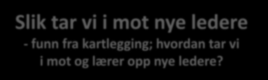 kartlegging; hvordan tar