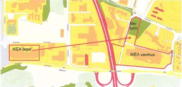 IKEA Forus næringspark. Trafikkvurdering 10 2 DAGENS SITUASJON 2.