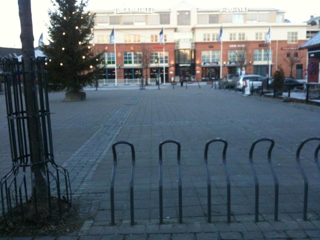Sykkelparkering på Stjørdal