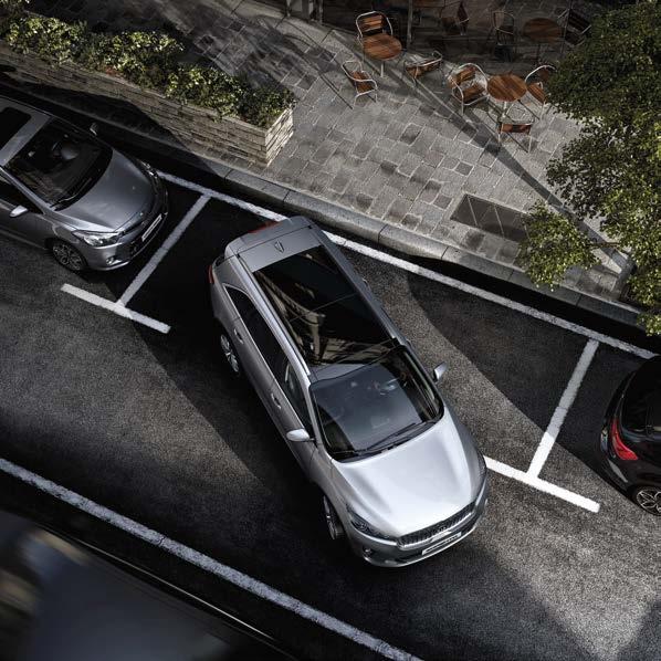 SIKKERHET Ekstra oppmerksom Enten du skal parkere, manøvrere på trange steder eller ta svingene på en sikker måte