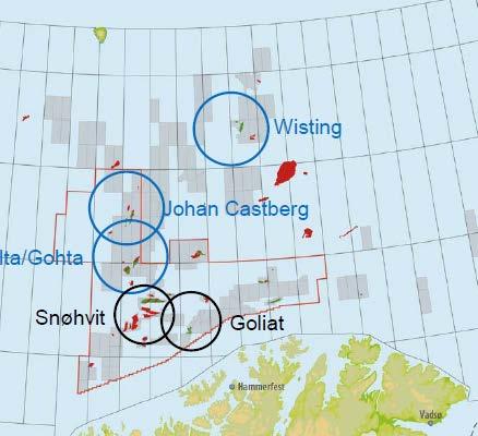 Tabell 8: Leveranser fra Hammerfest-området til petroleumsnæringen. Kilde: Levert.