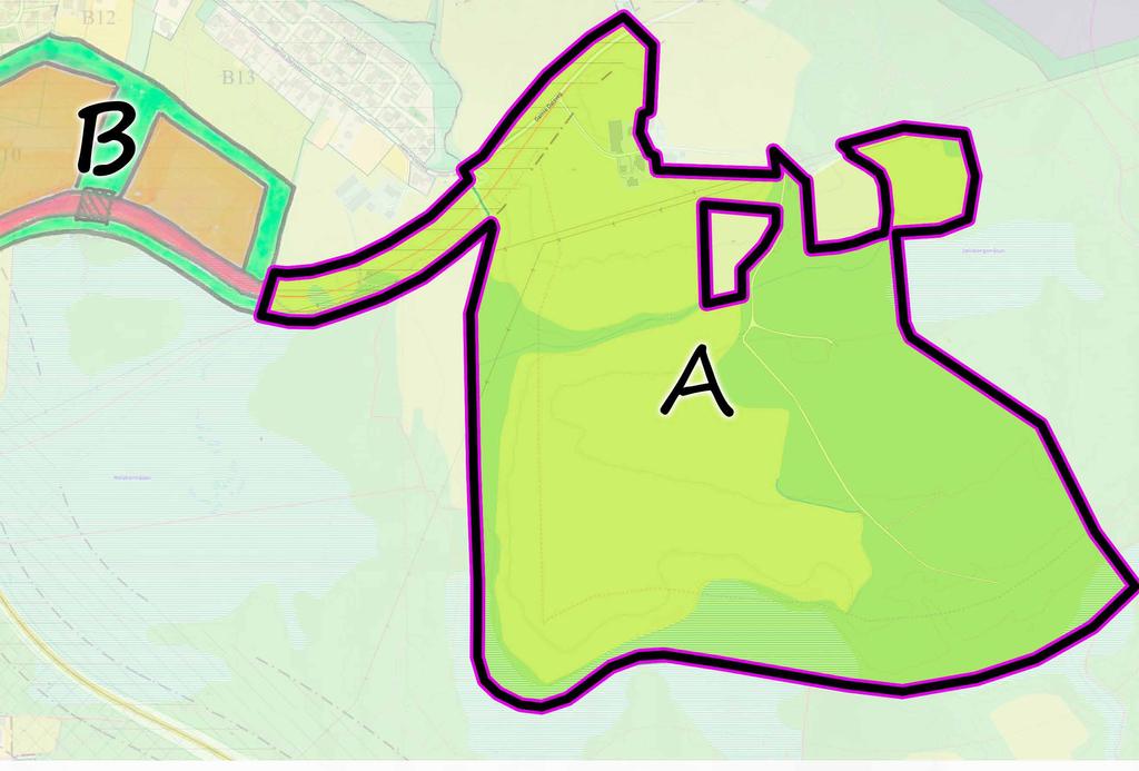 KONKRETISERING Område A som konkret innspill Ca.