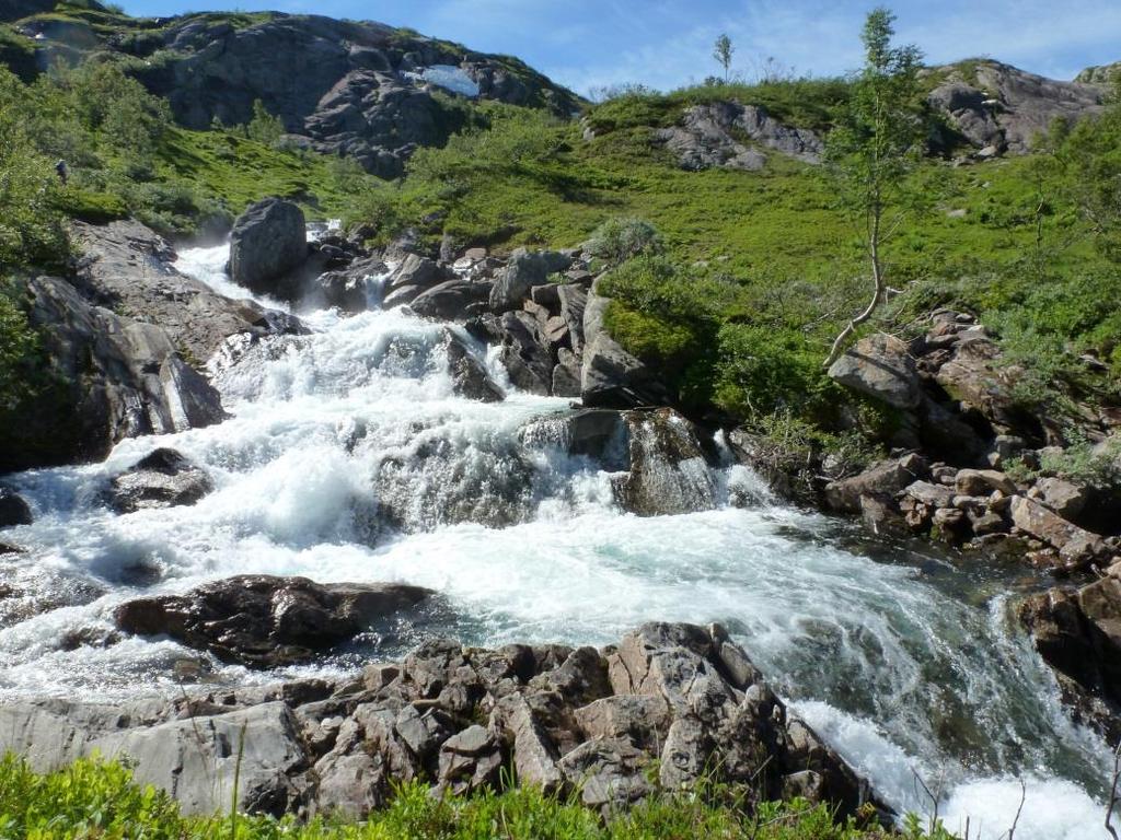 Her går selv små barn lett oppover, og mange får sine første skrytetur her.