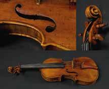 Guadagnini, fiolin, Torino 1773 * Lengde 75,7 cm * Bredde 34,2 cm (Foto: Jan Rohrmann) * Lengde 39,8 cm, * Bredde 19,2 cm/23,8 cm Bratsjen er for tiden utlånt til Soon-Mi Chung.
