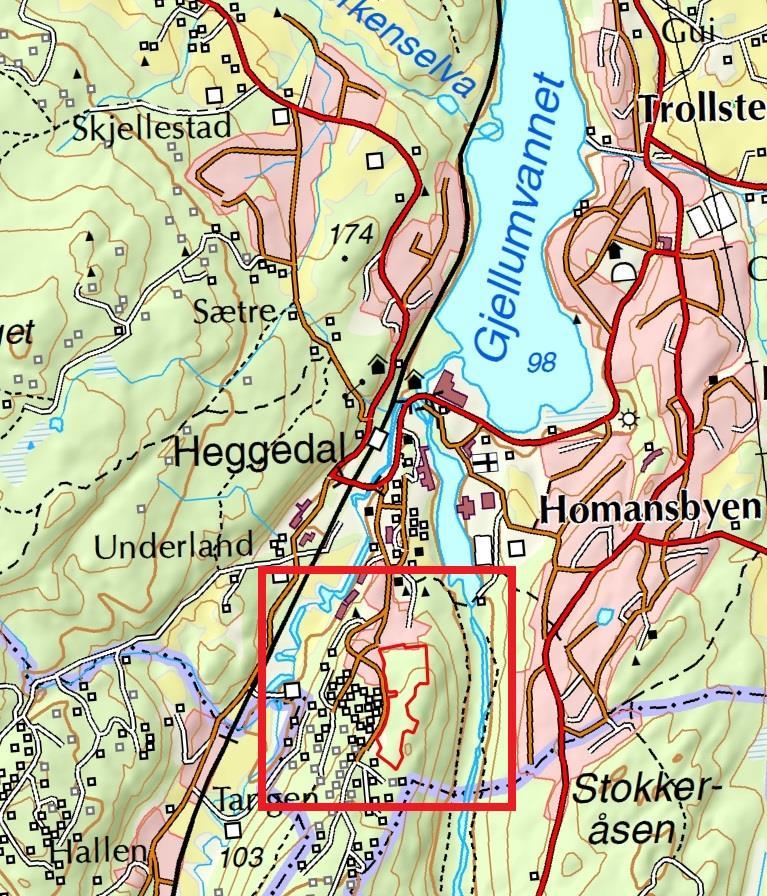 1 INNLEDNING Wergeland Krog Naturkart har, på oppdrag for b o x s arkitektstudio as gjennomført en kartlegging av naturtyper, biomangfold og fremmede arter på Åmotåsen i Heggdal, Asker kommune.