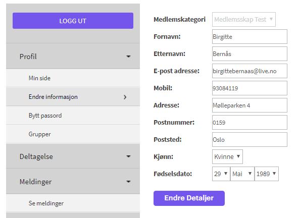 Vil vil vise deg hvordan litt senere i brukermanualen.