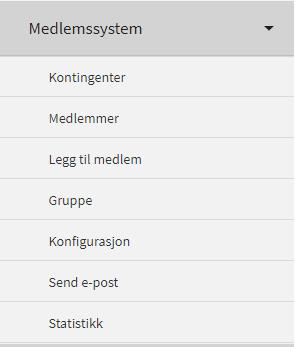 Grupper Dette er funksjonaliteten som avgjør om et medlem regnes som Aktiv eller Ikke aktiv i idrettsregistreringen.