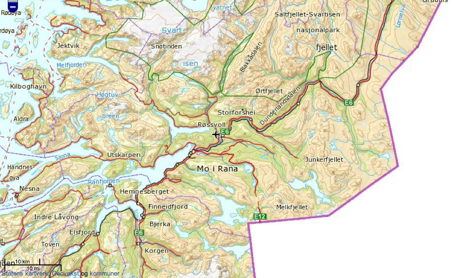 Ecofact rapport 111 Side 3 3 INNLEDNING Det forligger planer om å bygge et småkraftverk i Røvassåga i Rana kommune, Nordland fylke.